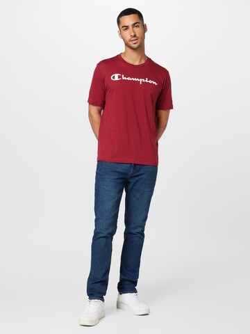 Champion Authentic Athletic Apparel T-Shirt 'Legacy American Classics' in Rot