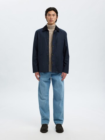 SELECTED - Chaqueta de entretiempo 'SLHWALTER' en azul
