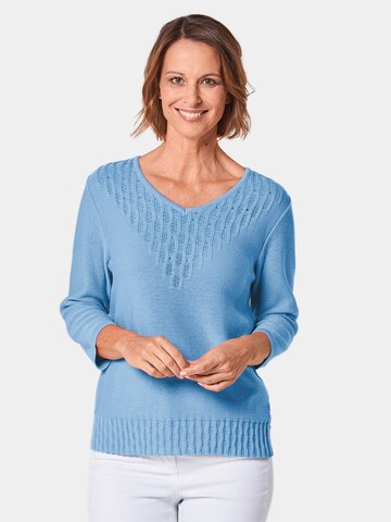 Goldner Trui in Blauw: voorkant