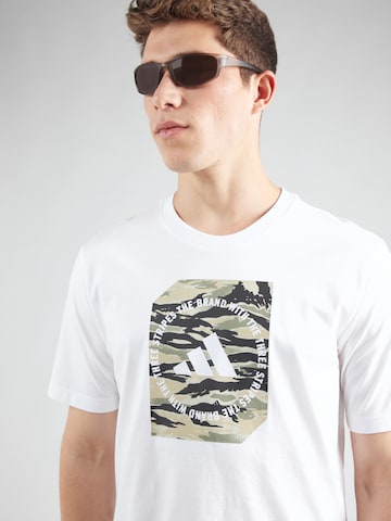 T-Shirt fonctionnel ADIDAS SPORTSWEAR en blanc
