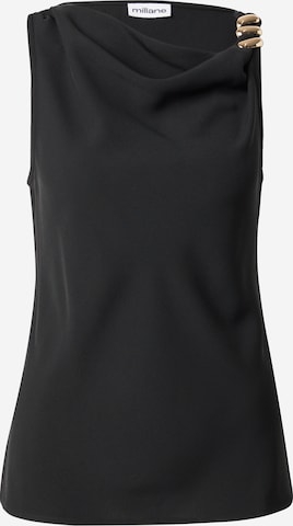 millane Top in Black: front