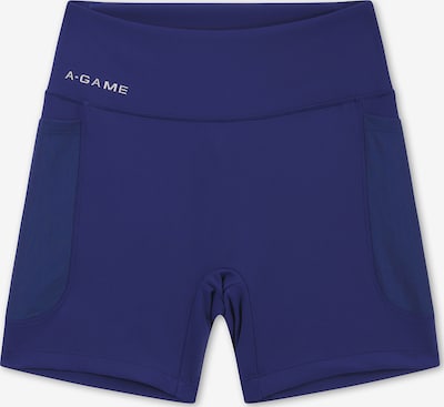 Pantaloni sportivi in XS A-Game di colore marino / bianco, Visualizzazione prodotti