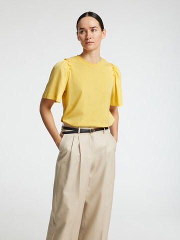 SELECTED FEMME Paita 'SLFPenelope' värissä keltainen