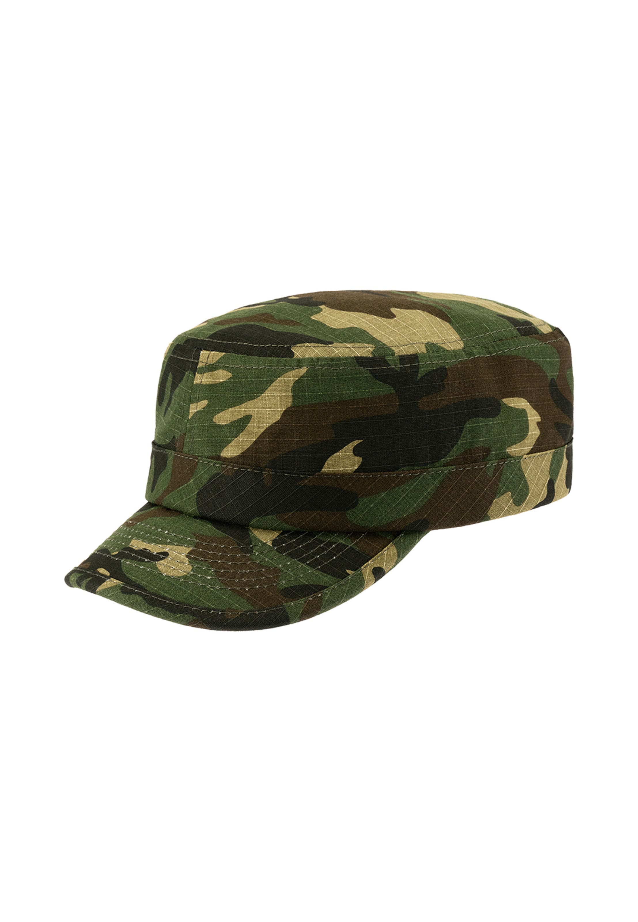 Brandit Cap in Green: front