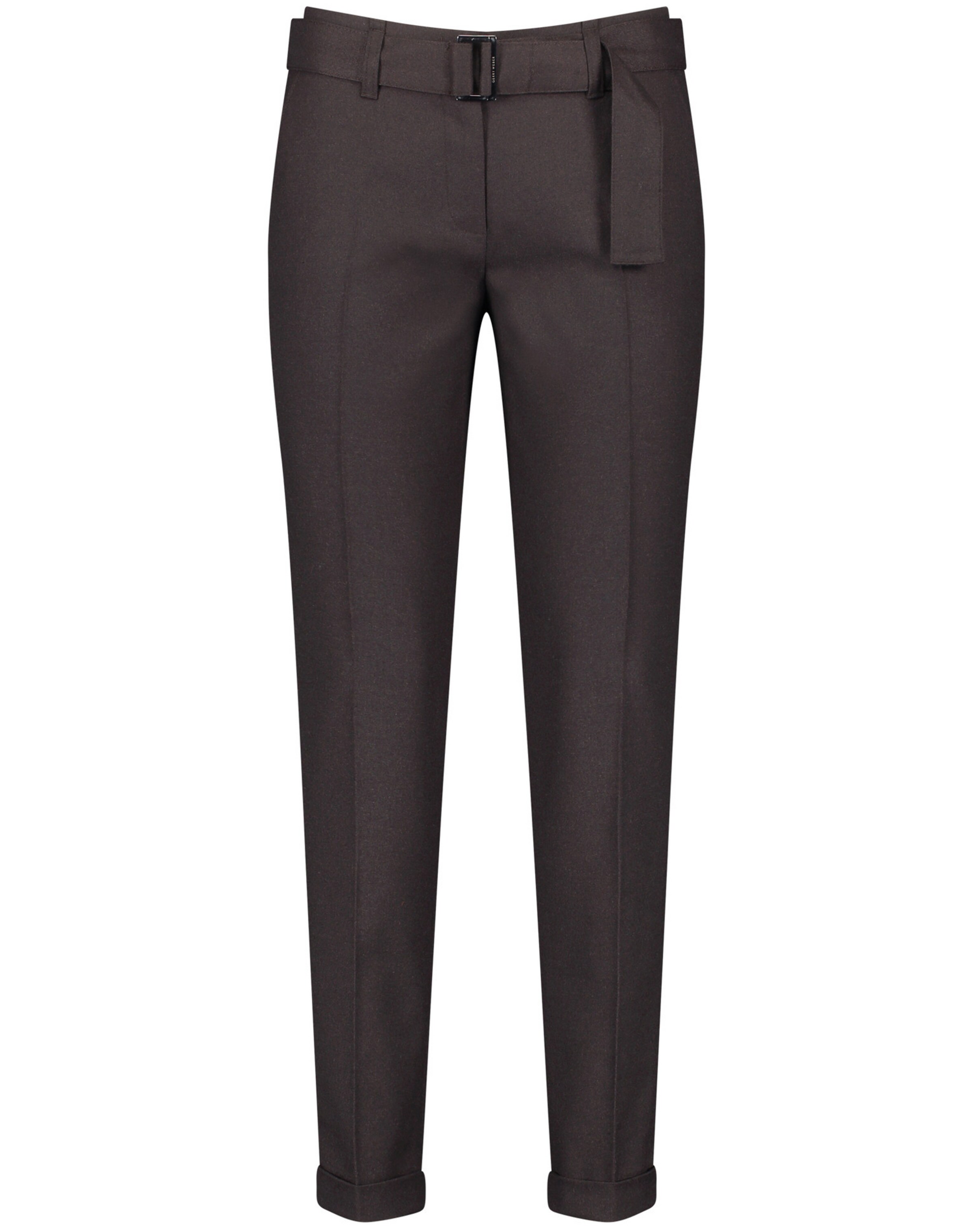 Frauen Große Größen GERRY WEBER Bügelfaltenhose in Dunkelbraun - IB65062 Frauen Große Größen GERRY WEBER Bügelfaltenhose in Dunkelbraun - IB65062