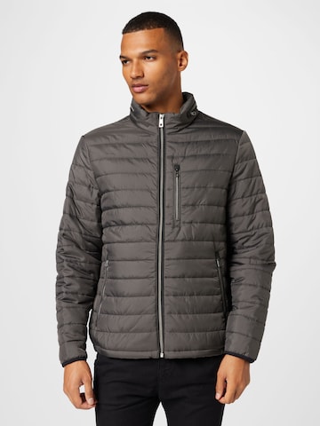 bugatti Between-season jacket 'Freizeit' in Grey: front