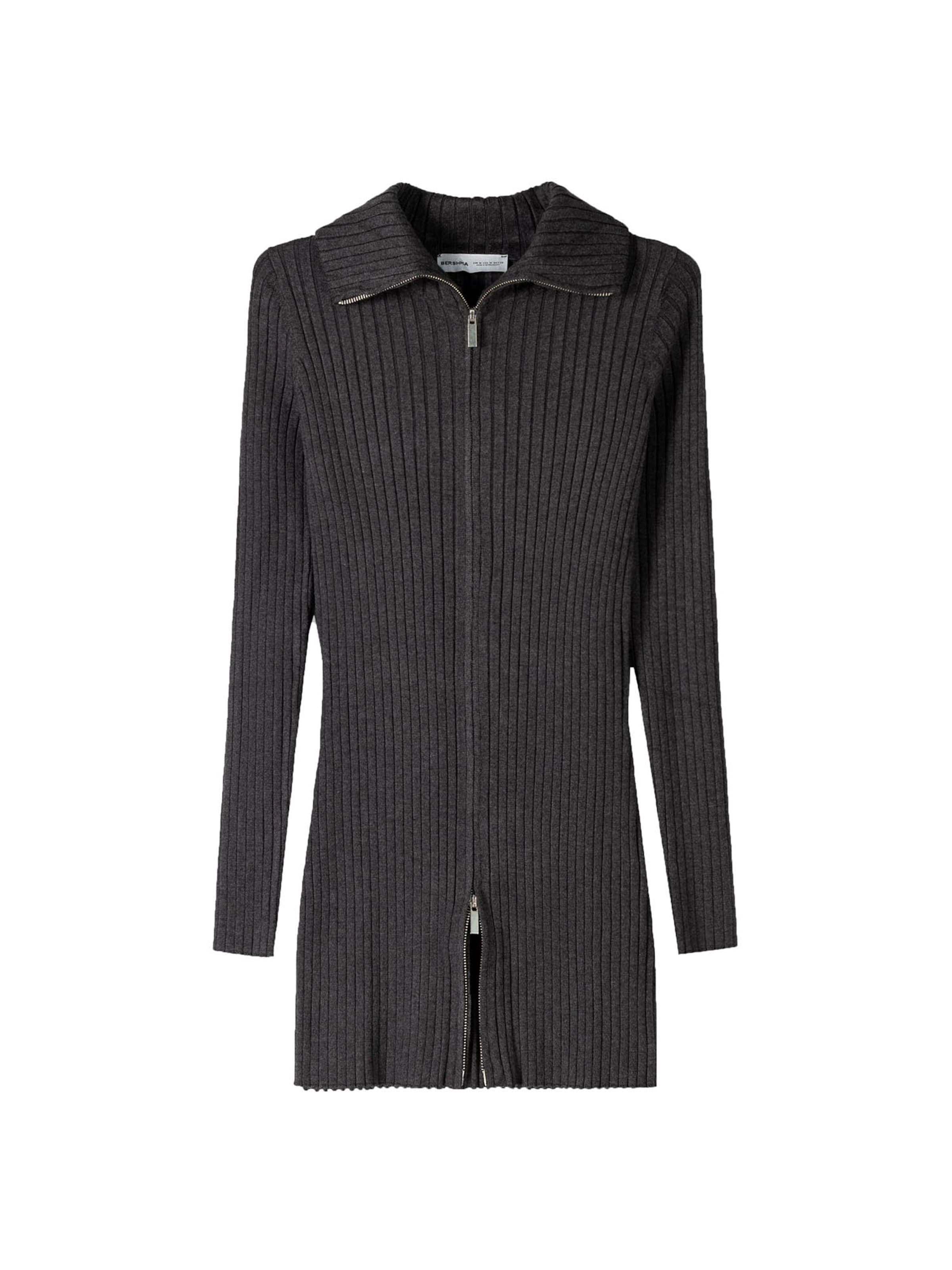 Giacchetta di Bershka in grigio: frontale