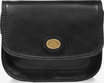 The Bridge Crossbody Bag in Black: front