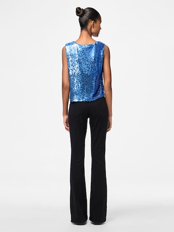 PIECES Top 'PCROME' – modrá