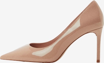 Escarpins 'ARI' MANGO en beige : devant