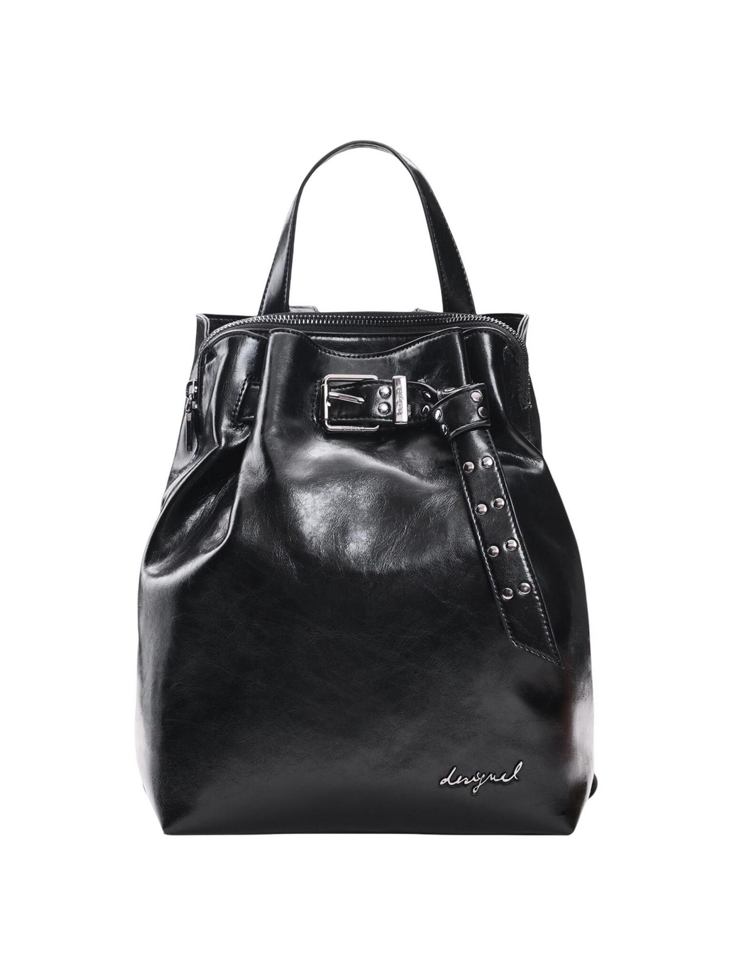 Desigual - Mochila 'GALAXY LUENA' en negro: frente
