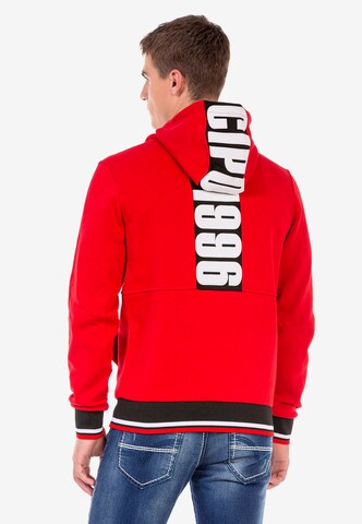 CIPO & BAXX Sweatshirt in Rot