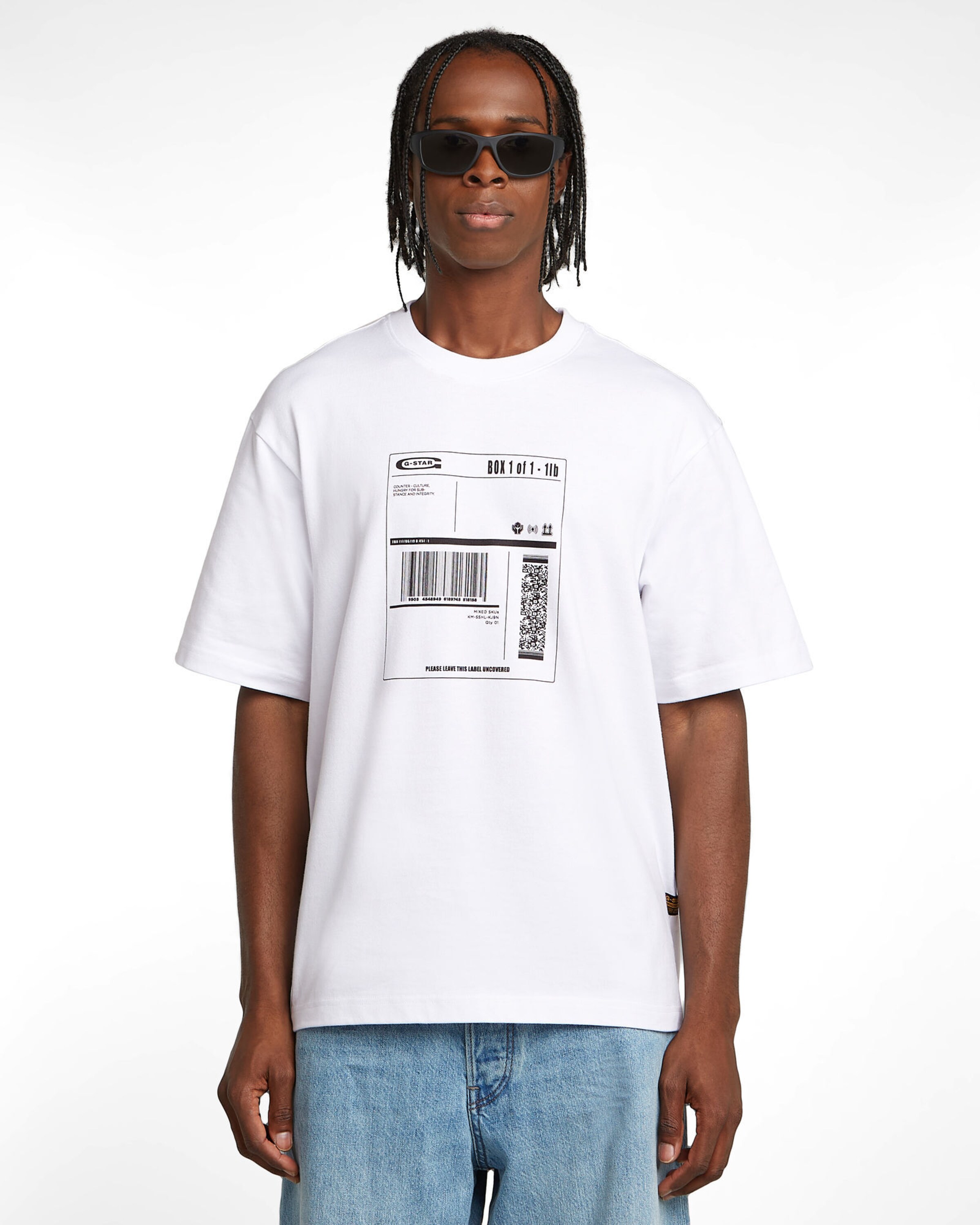 G-STAR Shirt in White: front