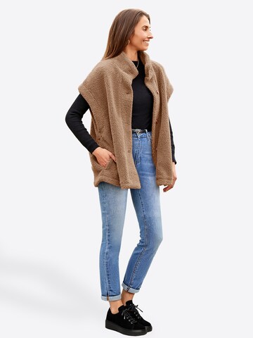 Imily Bela Brezrokavnik | rjava barva