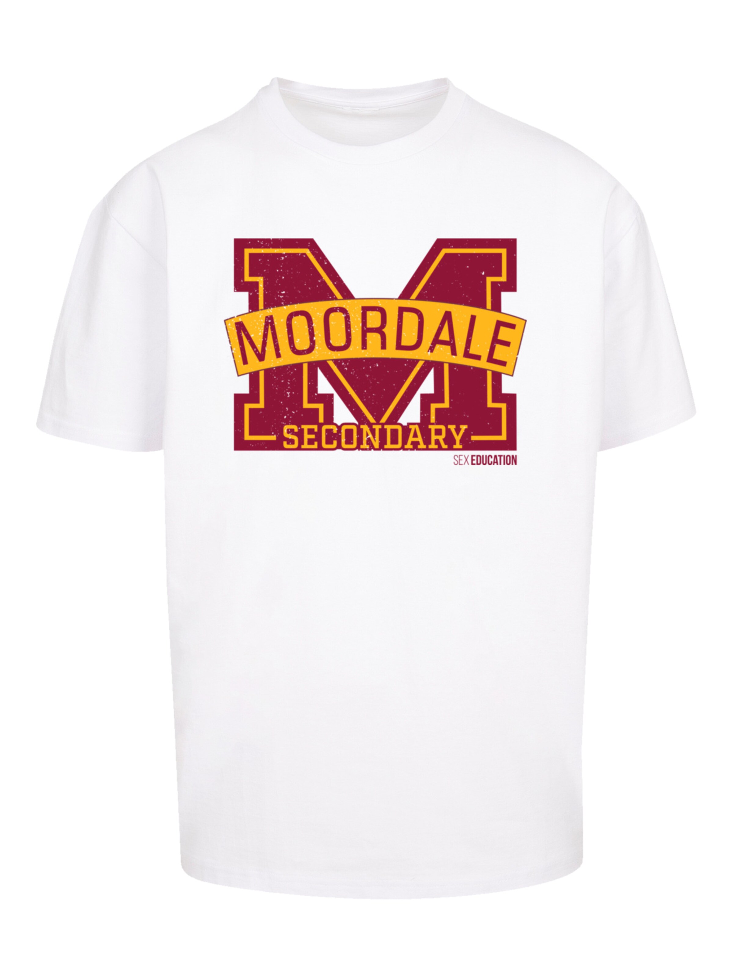 T-Shirt F4NT4STIC en blanc : devant