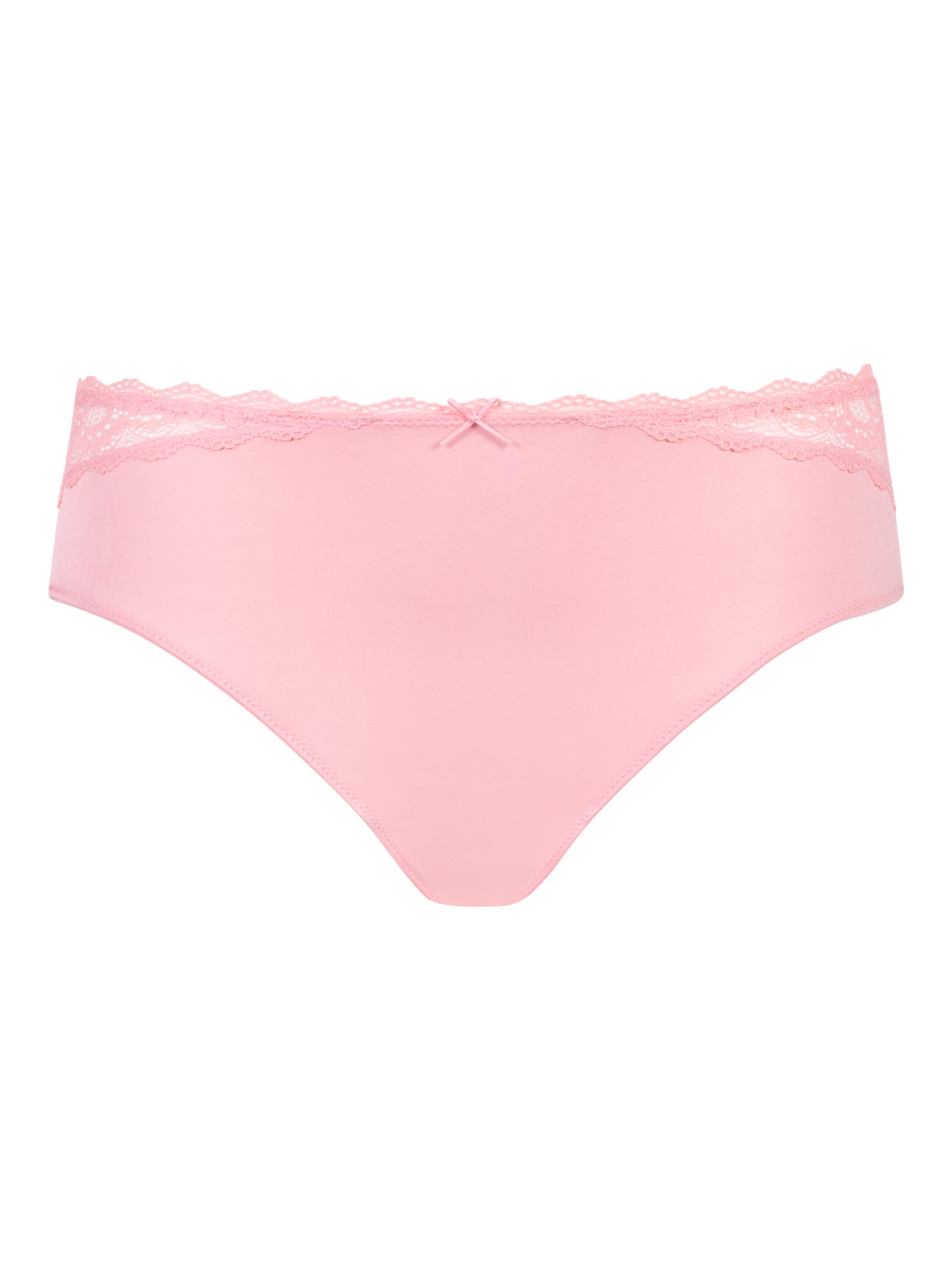 Slip 'Amorous' Mey en rose : devant