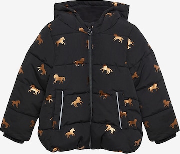 s.Oliver Winterjacke in Schwarz: Vorderseite