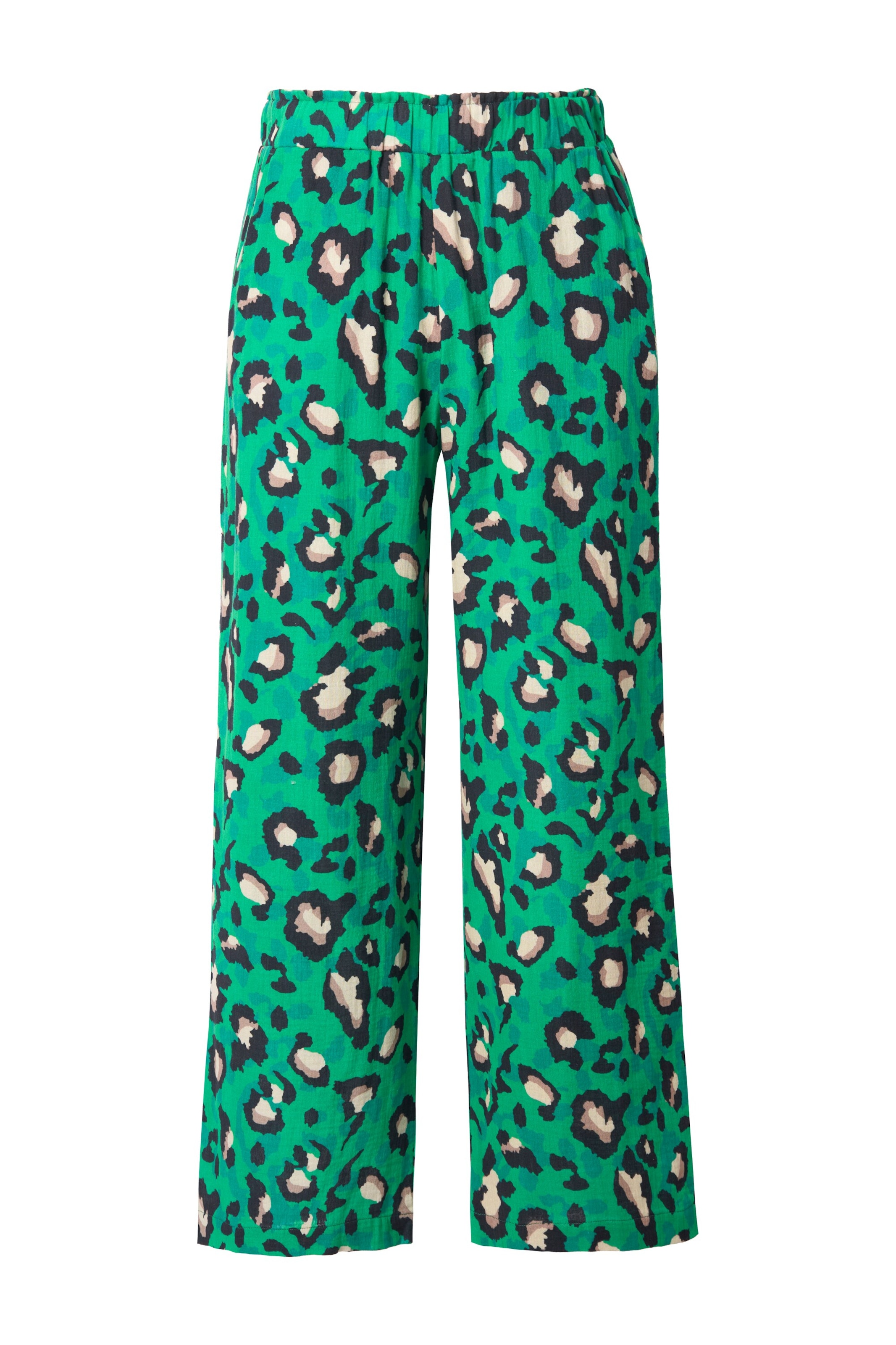 Studio Untold Loosefit Hose in Grün: Vorderseite