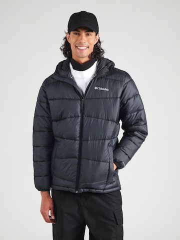 COLUMBIA Outdoorjas 'Fivemile Butte' in Zwart: voorkant