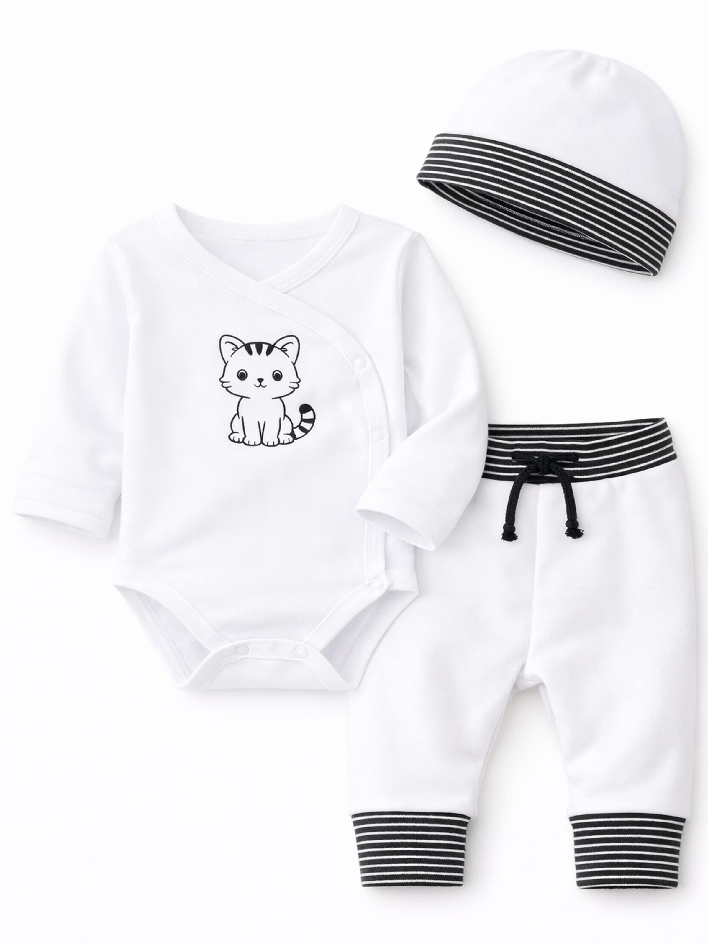 La Bortini Set in White: front