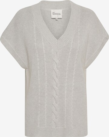 My Essential Wardrobe Sweater ' Ally' in Grey: front