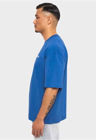 Dropsize Shirt 'Heavy Embo' in Blau