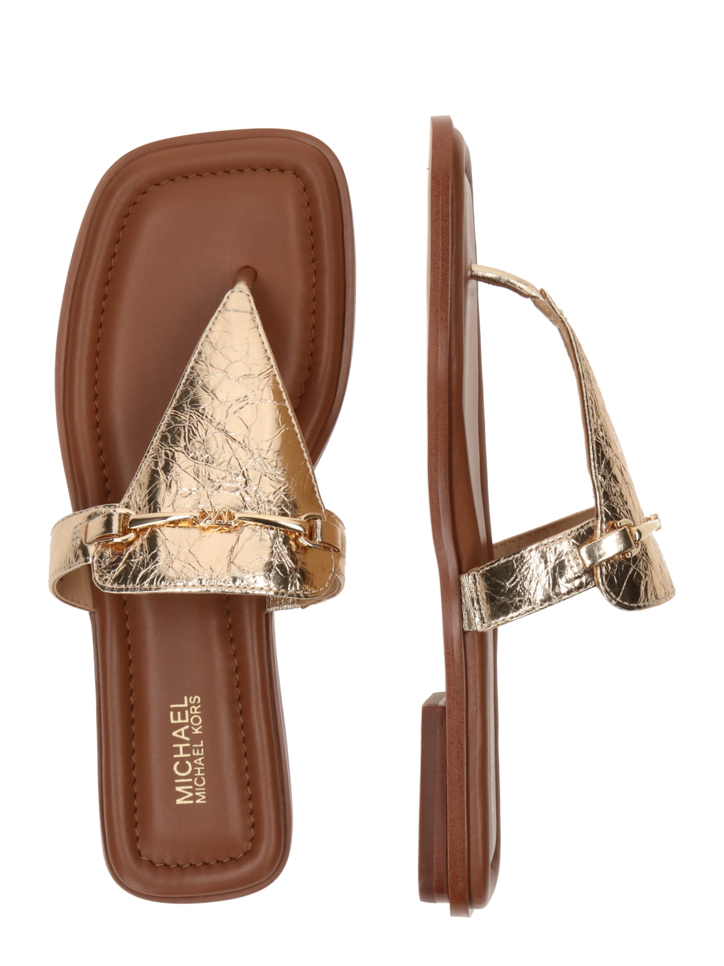 MICHAEL Michael Kors Klipklappere 'LENA' i guld