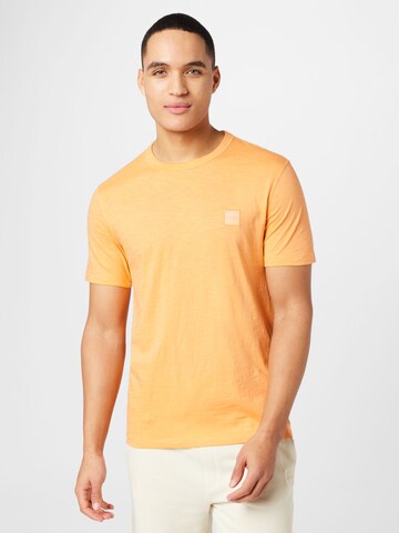 BOSS Shirt 'Tegood' in Orange: front