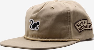 Surf Monkey - Gorra en beige: frente
