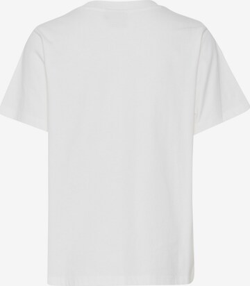 ICHI Μπλουζάκι 'PALMER' σε λευκό
