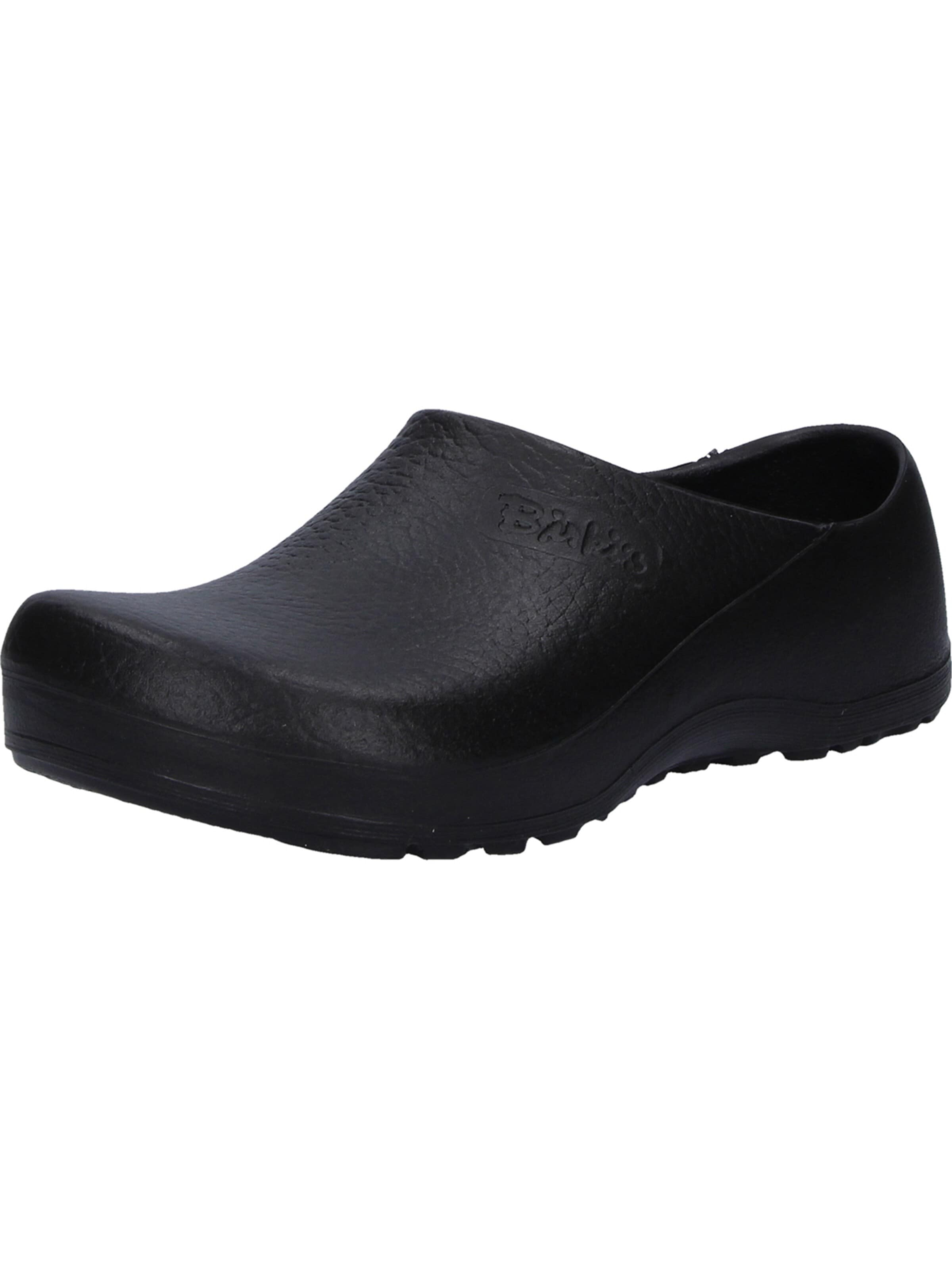 BIRKENSTOCK Clogs 'Profi' in Black: front