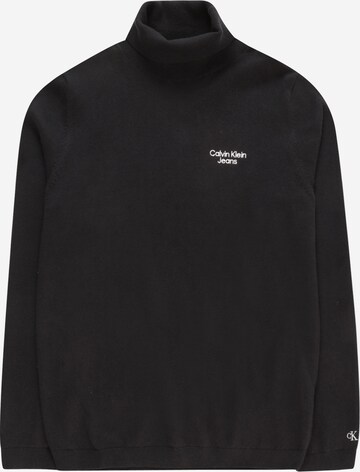 Calvin Klein Jeans Sweater in Black: front