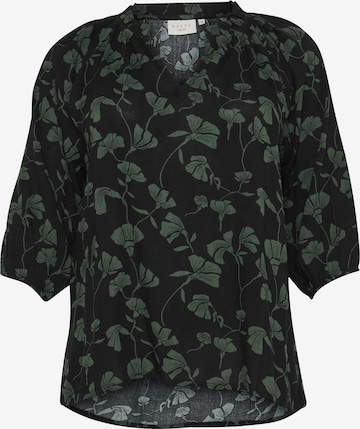 KAFFE CURVE Blouse 'Sigrida' in Black: front
