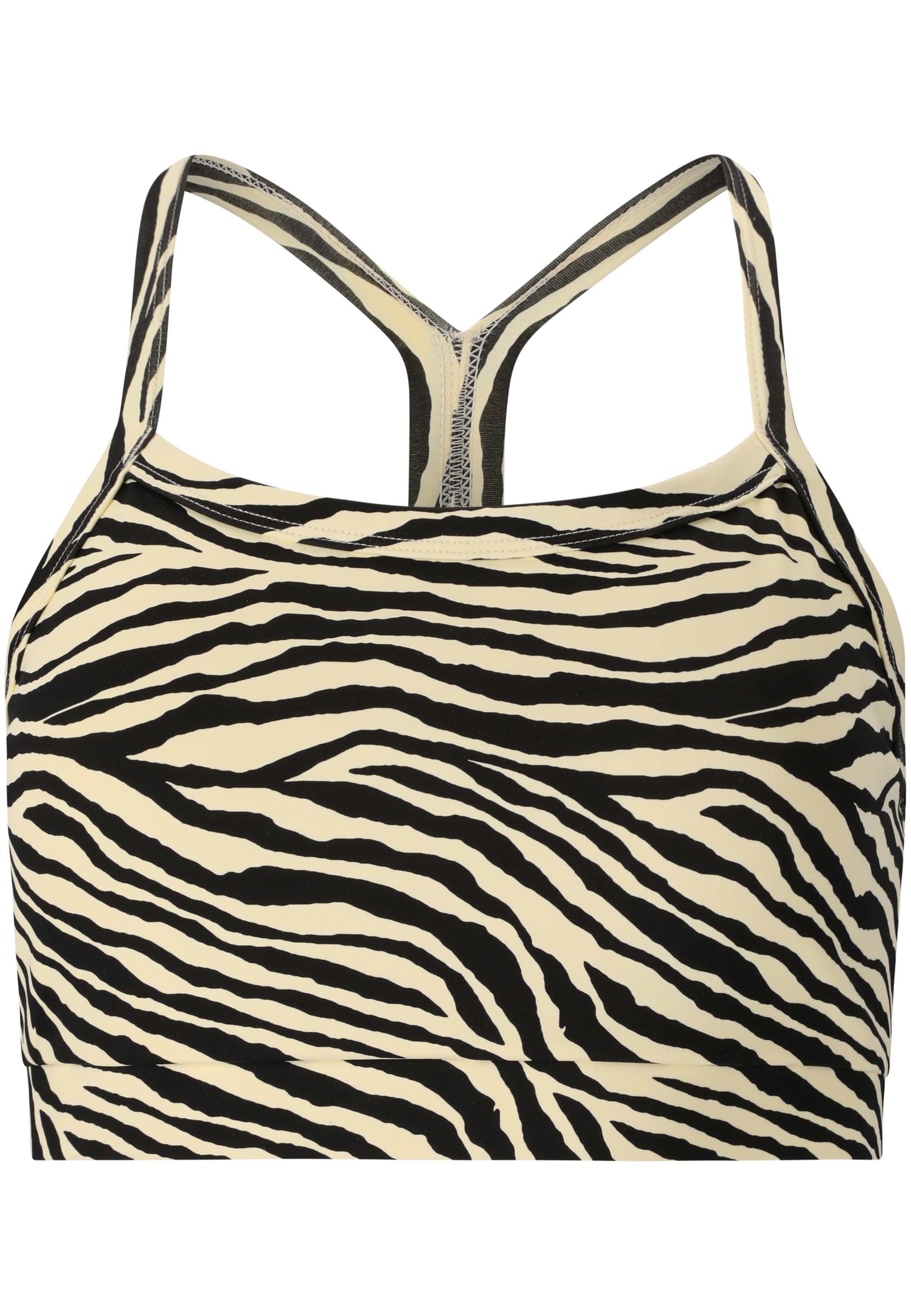 Athlecia Low support Sport bh 'Larissa' in Geel: voorkant