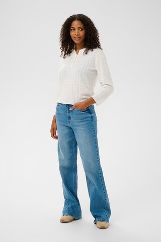 Kaffe Pullover 'KAlenia' i hvid