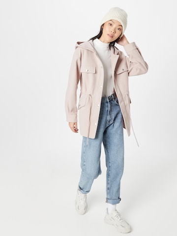 ABOUT YOU Between-seasons parka 'Pia' in Pink