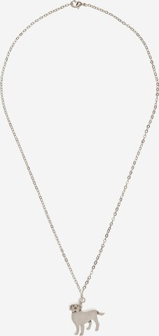 Gemshine Necklace in Silver: front