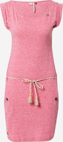 Ragwear Dress 'TAG' in Pink: front