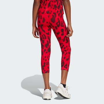ADIDAS SPORTSWEAR Skinny Sports trousers 'Future Icons' in Red