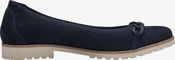 TAMARIS Ballerina in Blauw