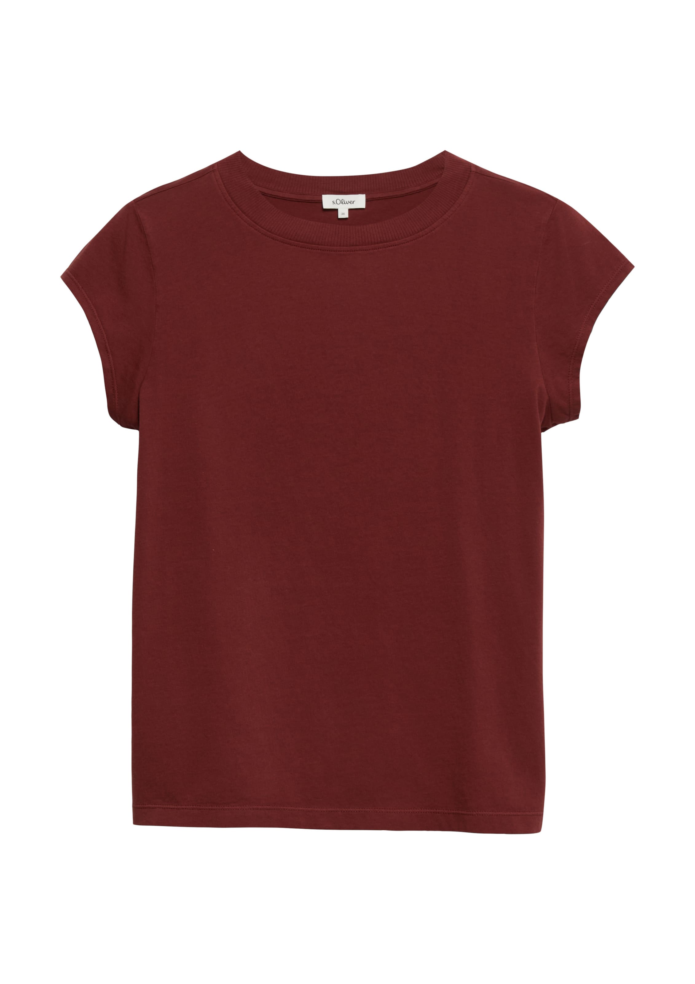 s.Oliver Shirt in Rood: voorkant