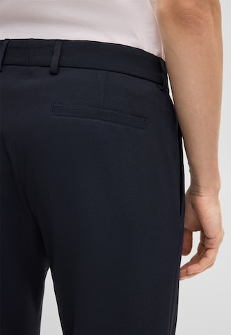 STRELLSON Loose fit Pleat-front trousers ' Lois ' in Blue