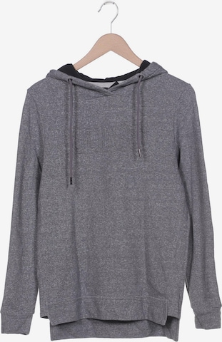 GUESS Sweatshirt & Zip-Up Hoodie in S in Grey: front