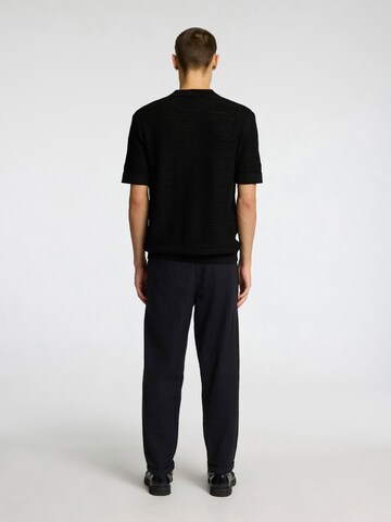 SELECTED Regular Fit Hemd in Schwarz