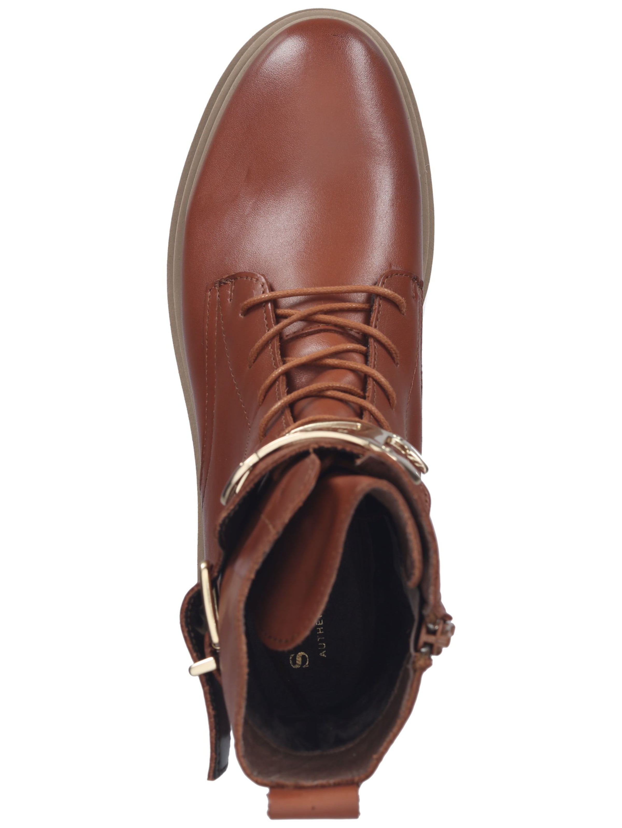 Bottines à lacets SCAPA en marron