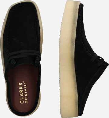 Clarks Originals Házicipő 'Wallabee Cup Lo' - fekete