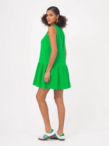 FRESHLIONS Summer Dress 'Penelope' in Green