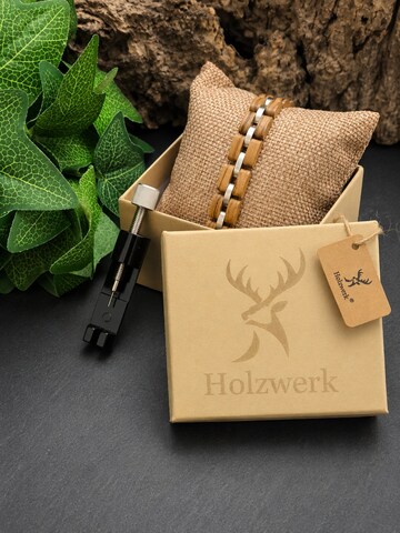 Holzwerk - Pulsera 'ALPSEE' en marrón