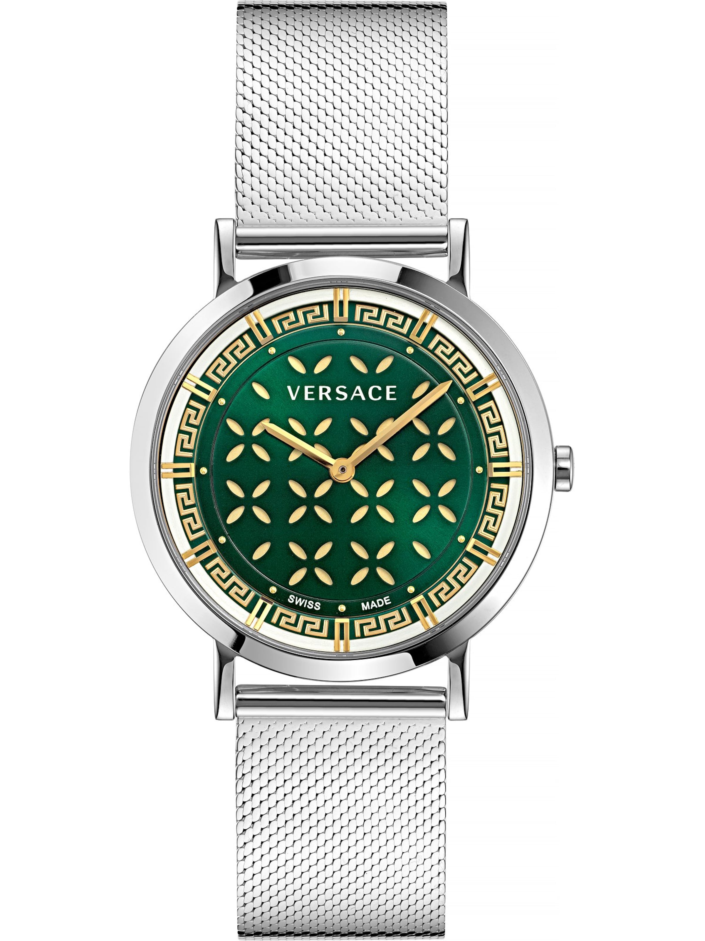 VERSACE Uhr in Grün: Vorderseite