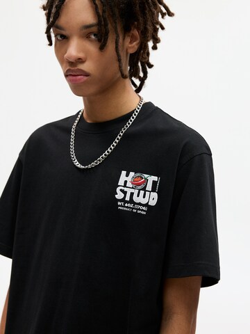 T-Shirt Pull&Bear en noir